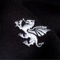 Senlak Dragon Sweatshirt in black from our range of England and Anglo-Saxon branded clothing